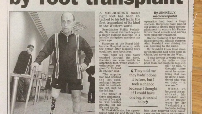 Melbourne Surgeon Body Surgery Foot